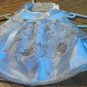 White Satin and Gold Lace