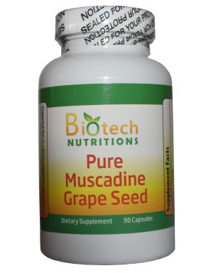 Muscadine Grape Seed 100% Pure Muscadine Grape Seed 90 capsules per bottle