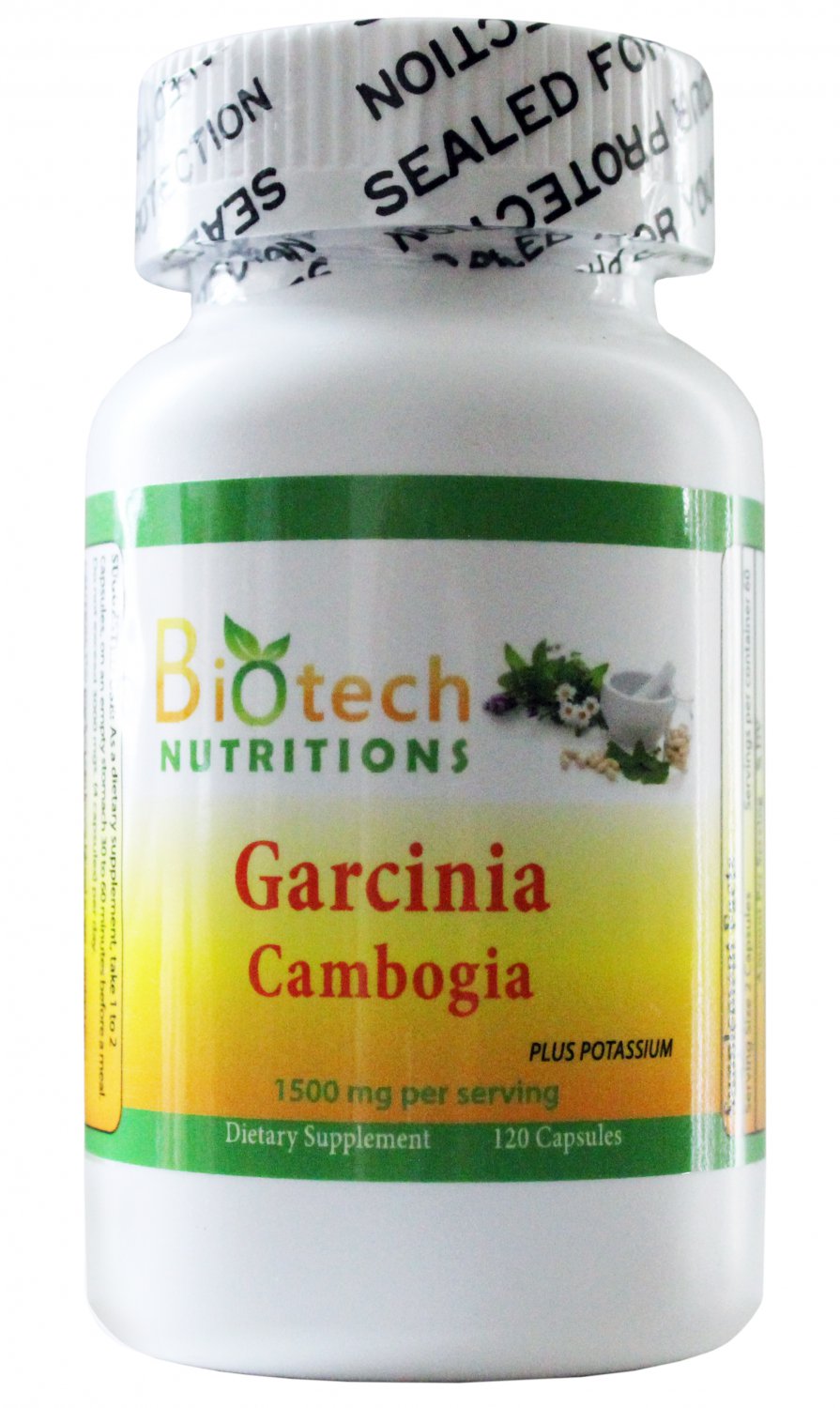 Biotech Nutritions Garcinia Cambogia Extract 750mg 120 Capsules 50 Hca