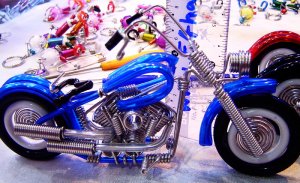 Motorcycle Aluminium Wire Model Handmade Craft