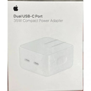 Apple 35W Dual USB-C Port Power Adapter