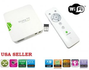Full HD 1080P HDMI Android 2.3 WIFI Media Player TV Box