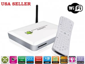FULL HD 1080 WiFi Media Player Android TV Set Top box Enjoy TV ATV 1000