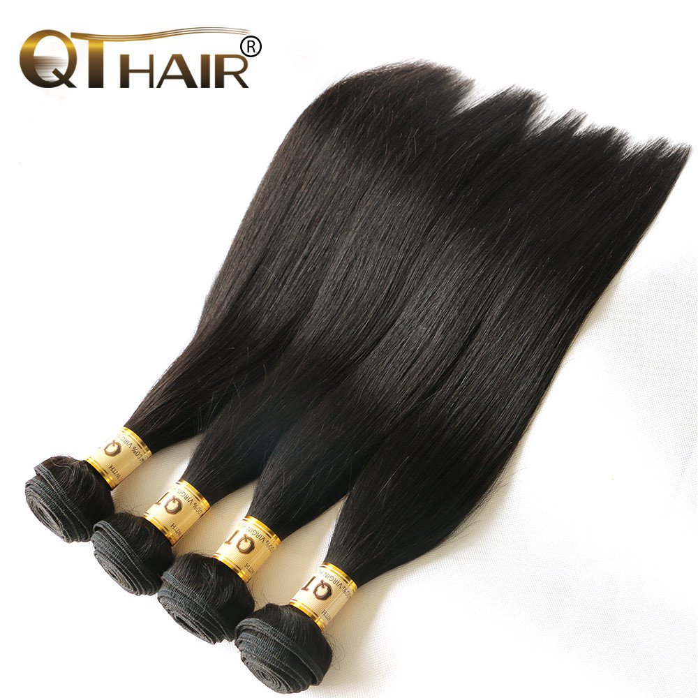 Unprocessed Straight 6A Virgin Brazilian Hair 20, 22, 24