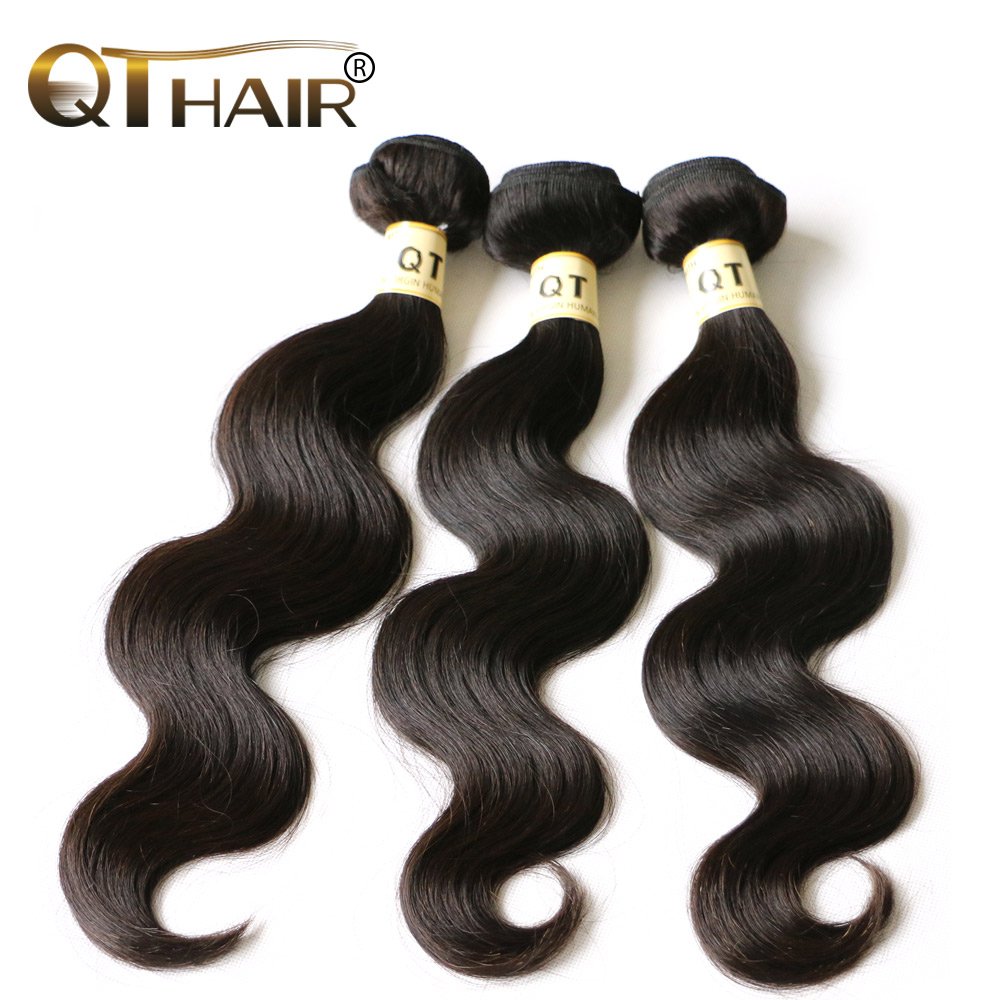 Unprocessed 7A Grade Brazilian Virgin Hair Body Wave 3 Bundles 14, 16, 18