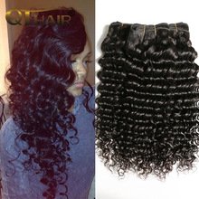 Unprocessed Grade 7A Malaysian Deep Wave (Curly) 16, 18, 20