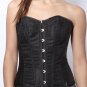 HONEY LEMON - Fancy Strapless Black Corset L