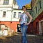 HONEY LEMON - Fancy White Flounced Corset M