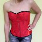 HONEY LEMON - Fancy Red Corset with Black Borders  S