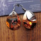 A-LURE-ING earrings for the ladies!  #23- Coppertone spinners under silver.....