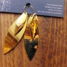 A-LURE-ING earrings for the ladies!  #17- Goldtone under goldtone Booyah lure...