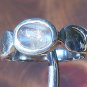 Sterling silver and iridescent labradorite ring. US size 11.