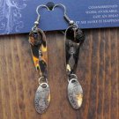 A-LURE-ING earrings for the ladies!  #12- Silvertone H&H Cajun spinners