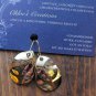 A-LURE-ING earrings for the ladies!  #4- Goldtone H&H Cajun spinners.