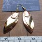 A-LURE-ING earrings for the ladies! #7- Goldtone & coppertone lures.