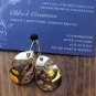 A-LURE-ING earrings for the ladies!  #4- Goldtone H&H Cajun spinners.