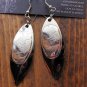 A-LURE-ING earrings for the ladies!  #20- black nickel finish Reed Runners....