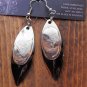 A-LURE-ING earrings for the ladies!  #20- black nickel finish Reed Runners....