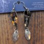 A-LURE-ING earrings for the ladies! #12- Silvertone H&H Cajun spinners