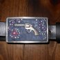 This smoking gun belt buckle is for the ladies!