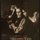 Orig. Sweeney Todd The Demone Barber  USA DS Movie Poster 27x40 Intl Johnny Depp