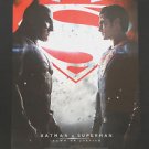Orig. Batman Vs Superman 2016 USA DS Movie Poster 27x40 Intl  Coming Soon In 3D