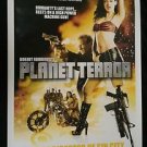 Original Planet Terror DS movie poster DS 27x40 Thai Rodriguez Quentin Tarantino