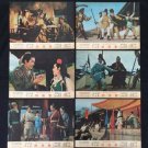 Rare Vintage Orig 11 Diff Two Dragon Sword 1969 Lobby Cards