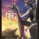 DISNEY'S THE BFG Original 27x40 USA DS Movie Poster STEVEN SPIELBERG