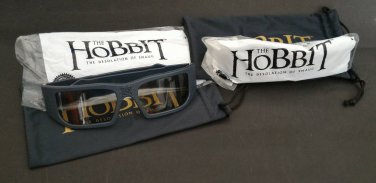 3D Glasses The Hobbit Desolation of the Smug Unused Brand New No Blu Ray DVD