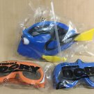 Disney Pixar Finding Dory 2016  Figure Cup + Set of 2  3D RealD Glasse Dvd Blu Ray