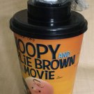Limited Snoopy The Movie 2015 Figure Topper toy and cup New 44 Oz Charlie Brown