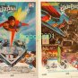 Orig Vintage Superman 1 + 2 Thai Movie Poster  Christopher Reeve 1978 No Blu Ray