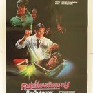 Ori Vintage Re Animator 1985 Thai Movie Poster Cult Horror No Blu Ray DVD