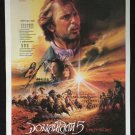 Dances with Wolves 1990 Thai Movie Poster oscar norminee Kevin Costner No DVD