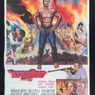 Drum 1976 Thai Movie Poster No DVD Blu Ray Warren Oates Blackploetation