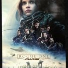 Orig  Rogue One A Star Wars Story DS Movie Poster 1 Sheet 27x40 Darth Ray Anakin