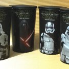 Star Wars The Force Awakens 2015 Episod VII Set of 4 Theatrical Movie Cup Pepsi