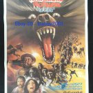 Vintage In The Shadow of Kilimanjaro 1986 Thai Movie Poster Kung Fu Martials Art