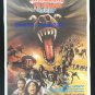 Vintage In The Shadow of Kilimanjaro 1986 Thai Movie Poster Kung Fu Martials Art