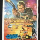 Deadly Impact 1984 Thai Movie Poster Action Movie Art 80' Cult No DVD