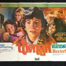 Baxter 1973 Drama Thai Movie Poster Scott Jacoby No DVD Blu Ray
