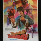 Dreadnaught 1981  Thai Movie Poster Kung Fu Martials Art  Yuen Biao Martials Art