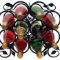 Leaf wine bottle--10 bottle holder