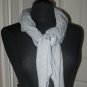 Silver Modal Linen Poncho