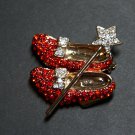 Ruby Red Slippers Brooch
