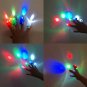 Color Laser Finger Beams LED Lights Toy 4 Piece Set