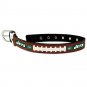 New York Jets Classic Leather Medium Football Collar