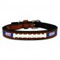 New York Giants Classic Leather Toy Football Collar