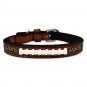 New Orleans Saints Classic Leather Toy Football Collar